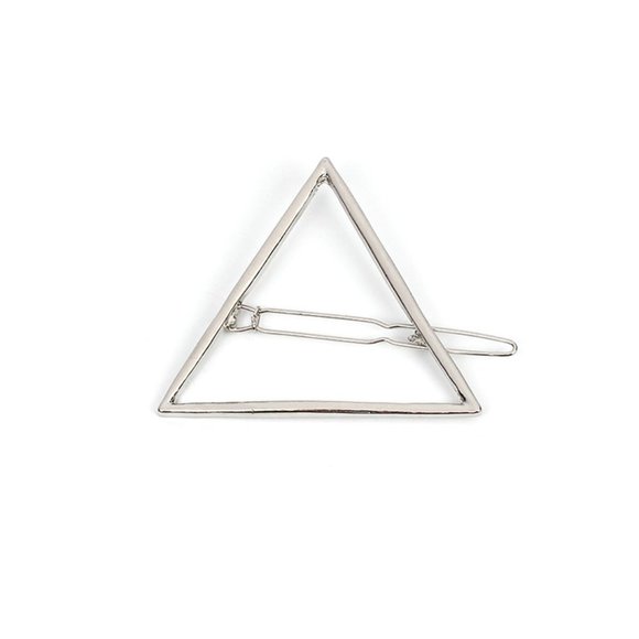 Triangle Metal Hair Clip - Picture 2 of 5
